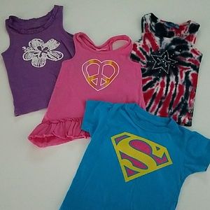 🔴4pc Toddler Top Bundle